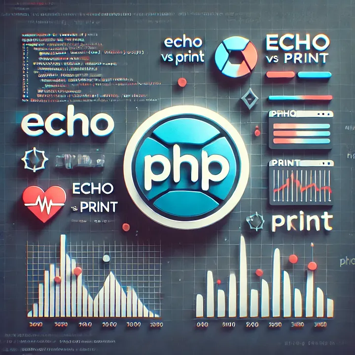 A diferença entre 'echo' e 'print' no PHP